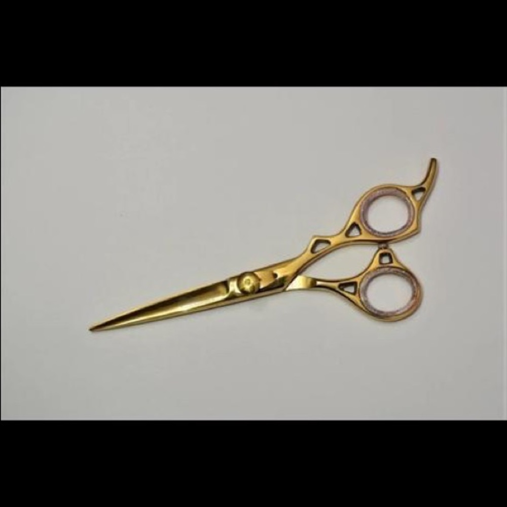 Professional barber shears (gold)